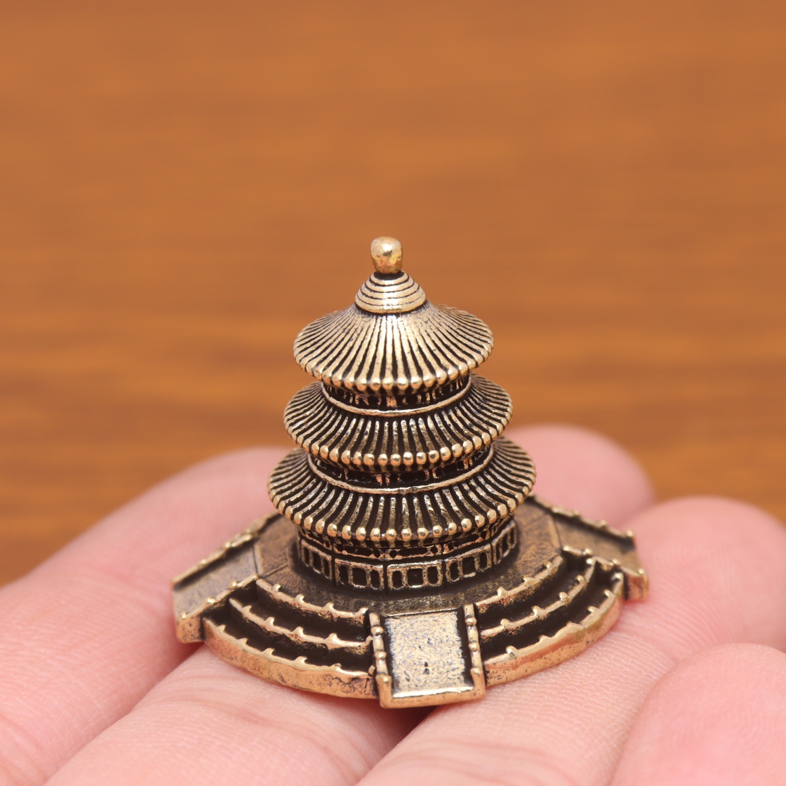 Office Furniture World - Temple Architecture Figurine World Famous Landmark