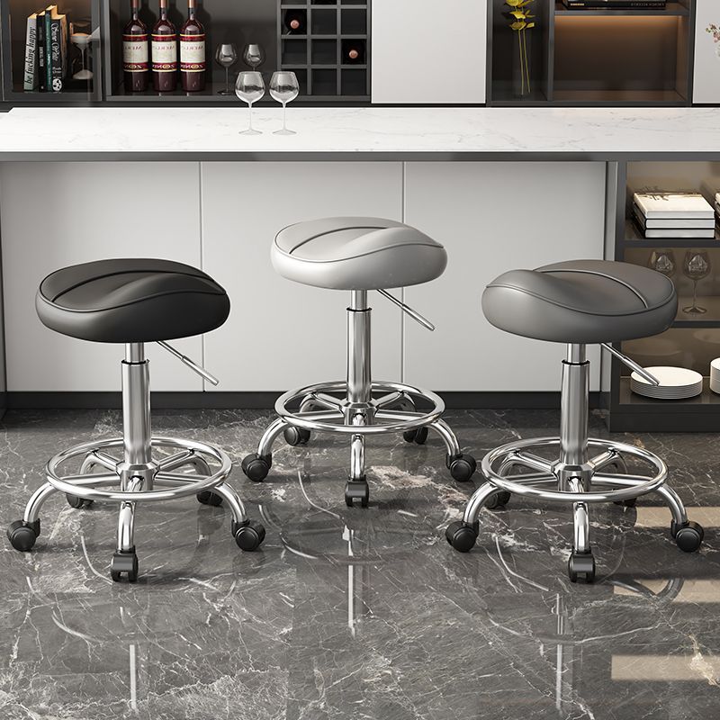 Office Furniture In China - Saddle Stool Rolling Swivel SPA Stool