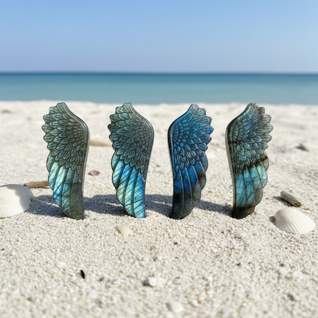 A labradorite wing carving, an - огляд і ціна Office Furniture In China