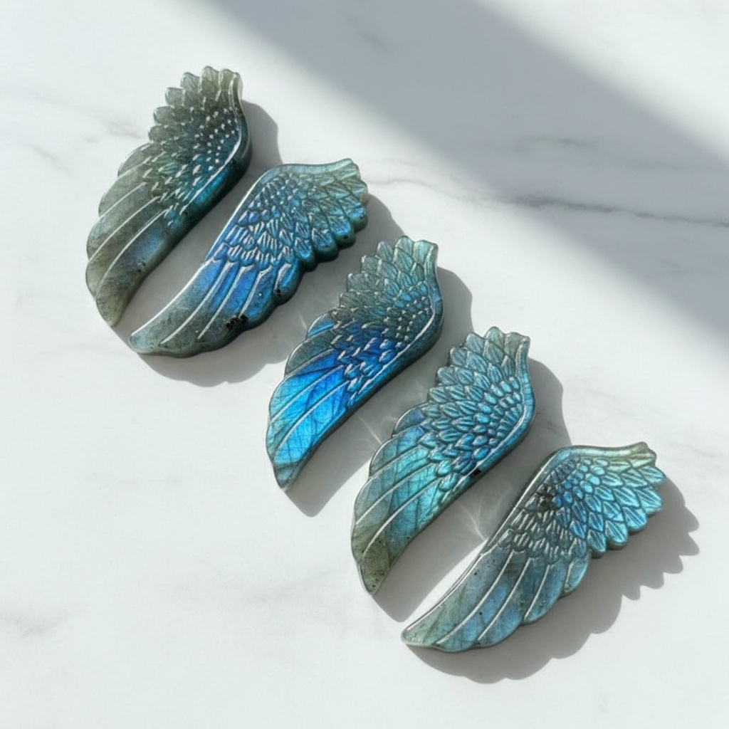 A labradorite wing carving, an - огляд і ціна Office Furniture In China