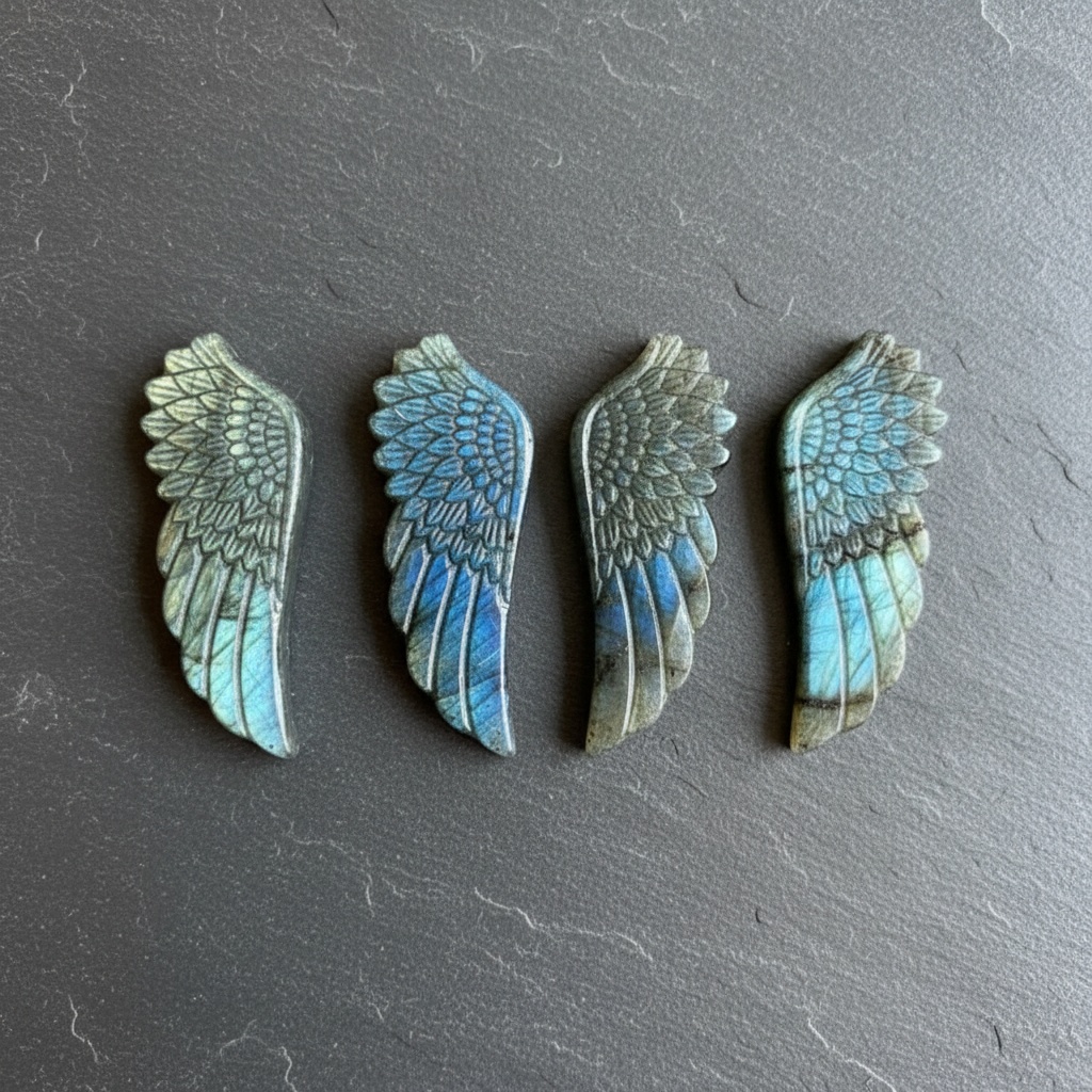 A labradorite wing carving, an - огляд і ціна Office Furniture In China