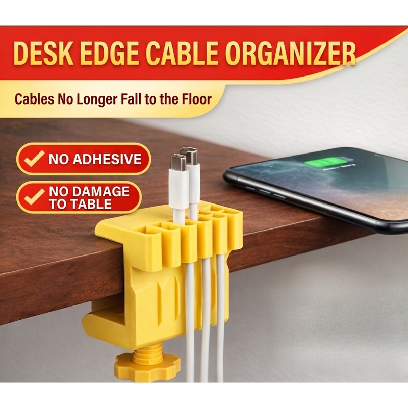 3 desktop cable manager clips  - огляд і ціна Office Furniture Direct