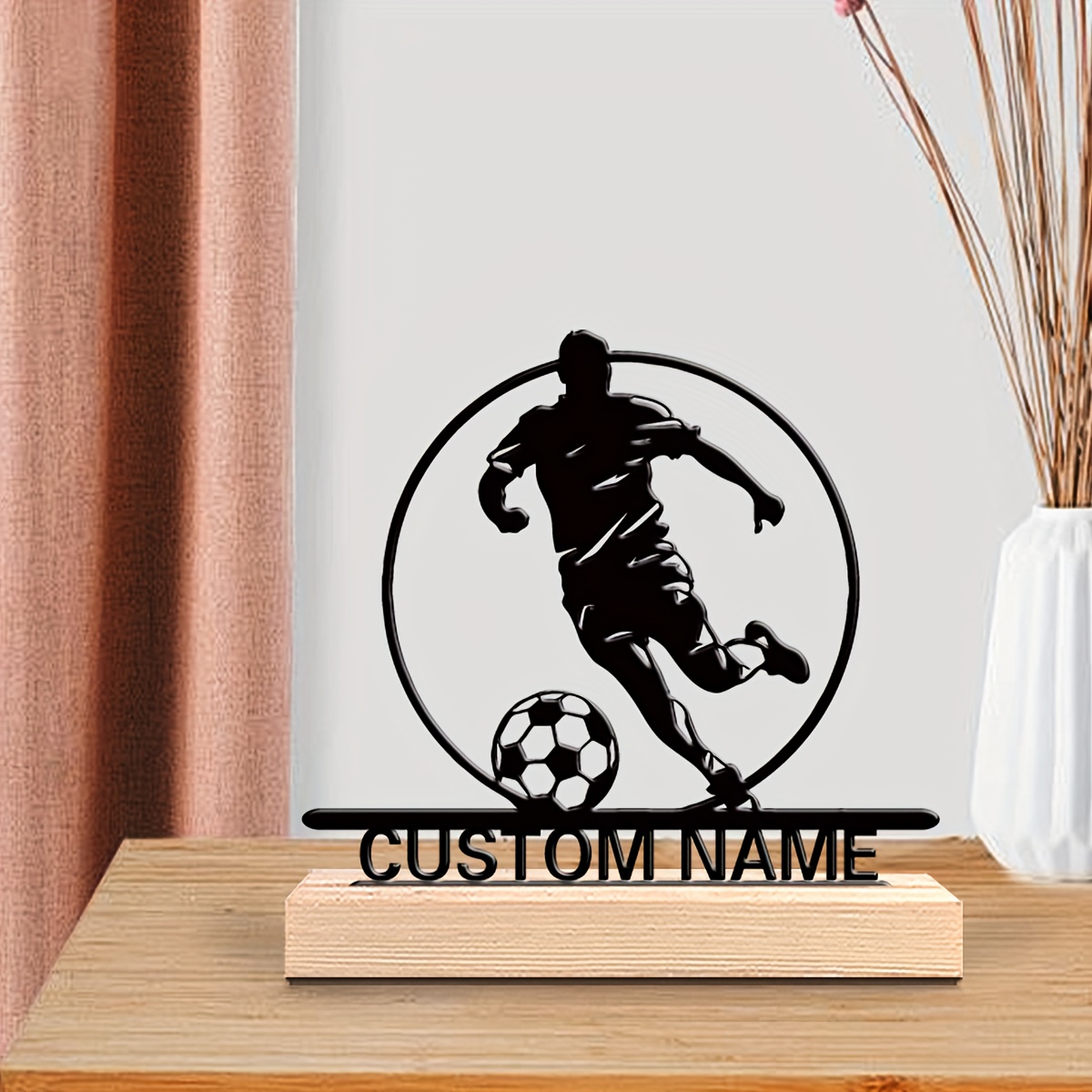 Custom Soccer Player Metal Sta - огляд і ціна Office Furniture Direct