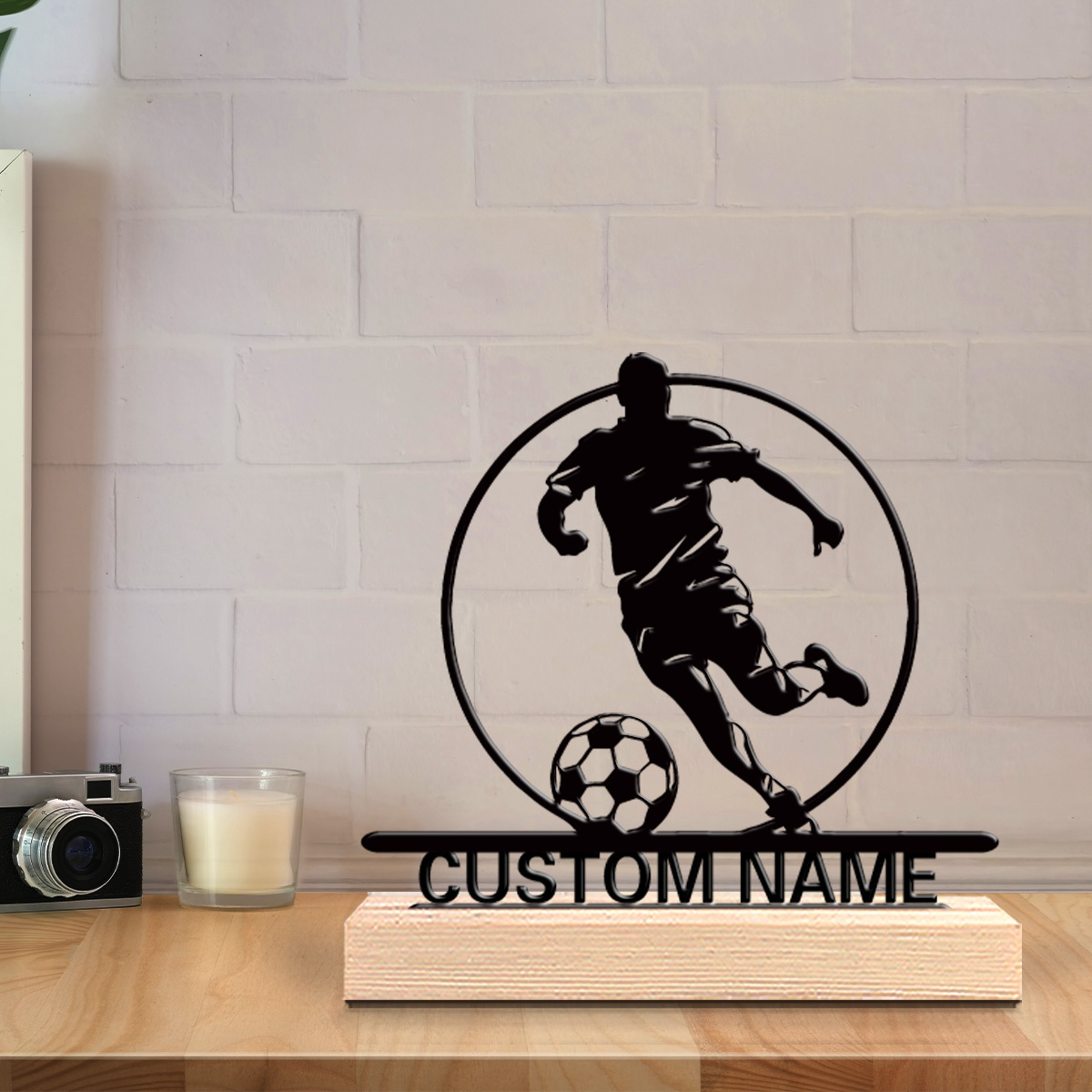 Custom Soccer Player Metal Sta - огляд і ціна Office Furniture Direct