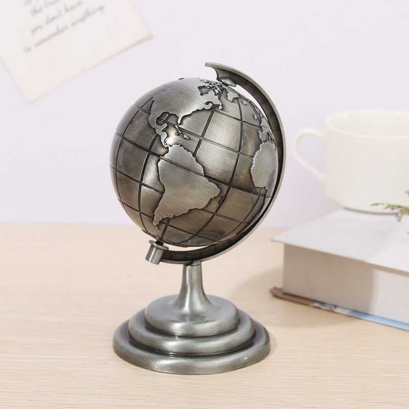 Vintage Alloy Globe Figurine R - огляд і ціна Office Furniture World