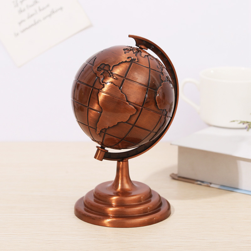 Vintage Alloy Globe Figurine R - огляд і ціна Office Furniture World