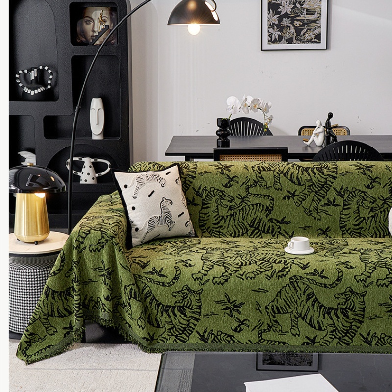 Green Chenille Slipcover Retro - огляд і ціна Office Furniture Group