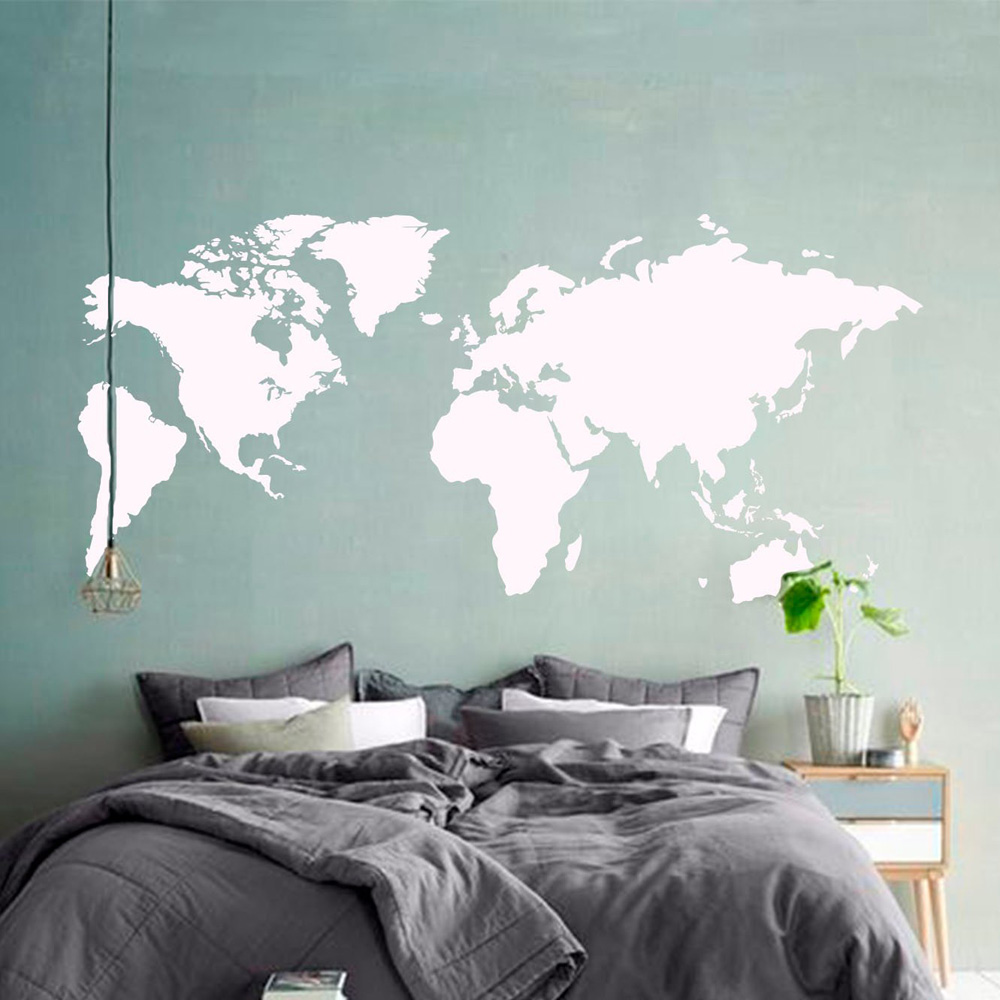 2021 New World Map wall sticke - огляд і ціна Office Furniture World