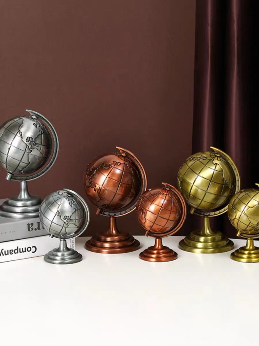 Vintage Globe Model Alloy Smal - огляд і ціна Office Furniture World