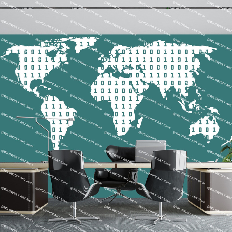 Binary Code Technology Decal W - огляд і ціна Office Furniture World