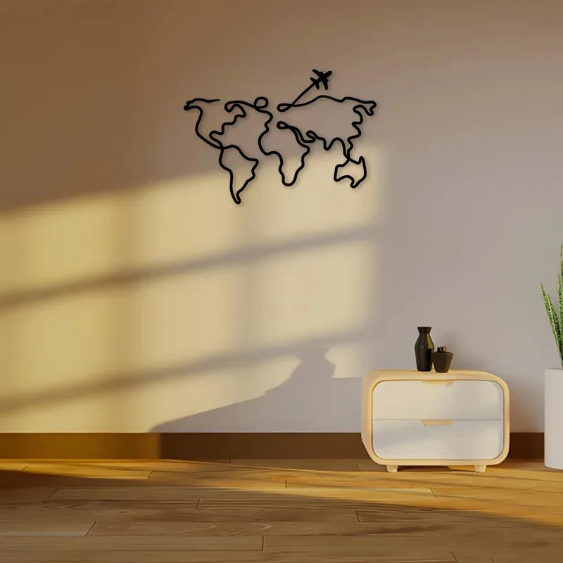 1PC Art Deco Metal Wall Sculpt - огляд і ціна Office Furniture World